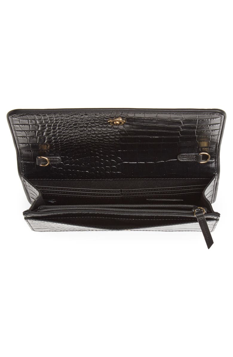 Nordstrom Sandra Leather Clutch, Alternate, color, 
