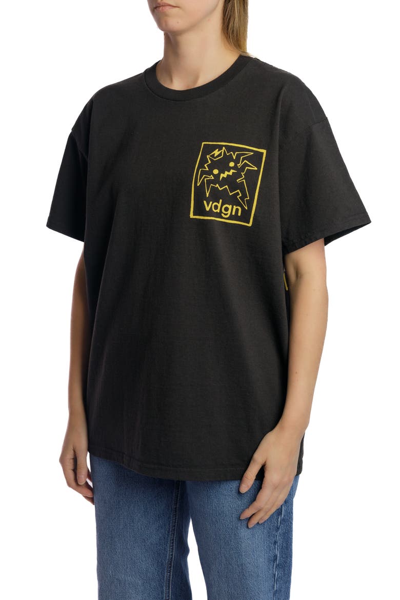 Working Out The Bugs Heavyweight Tee, Alternate, color, Black