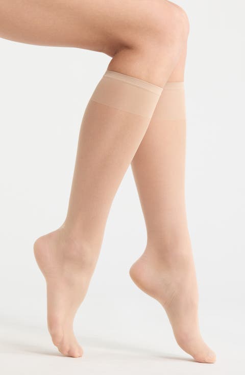 Everyday Sheer 2-Pack Knee High Socks