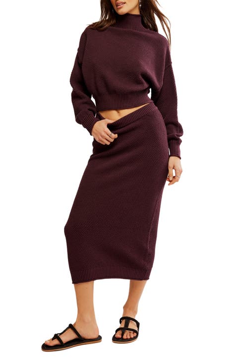 Matching sweater and skirt set best sale