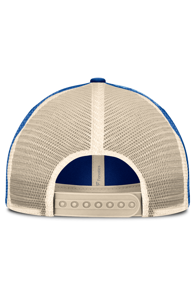 FANATICS Men's Fanatics Royal/Natural New York Islanders Rival Trucker Adjustable Hat, Alternate, color, Royal