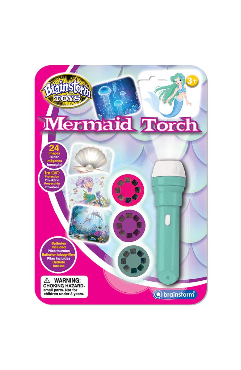 Brainstorm Toys Legler Mermaid Flashlight and Projector with 24 discs, Main, color, 