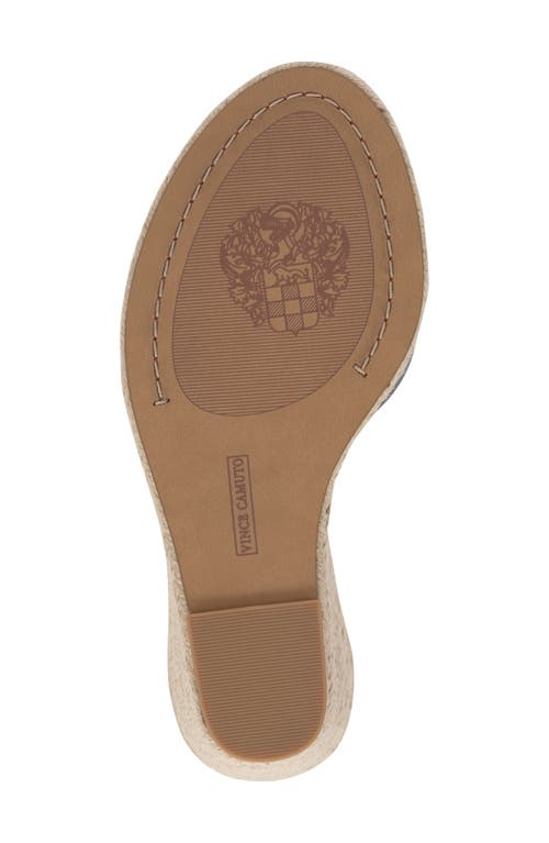 Vince Camuto Felyn Espadrille Wedge Sandal In Black/black