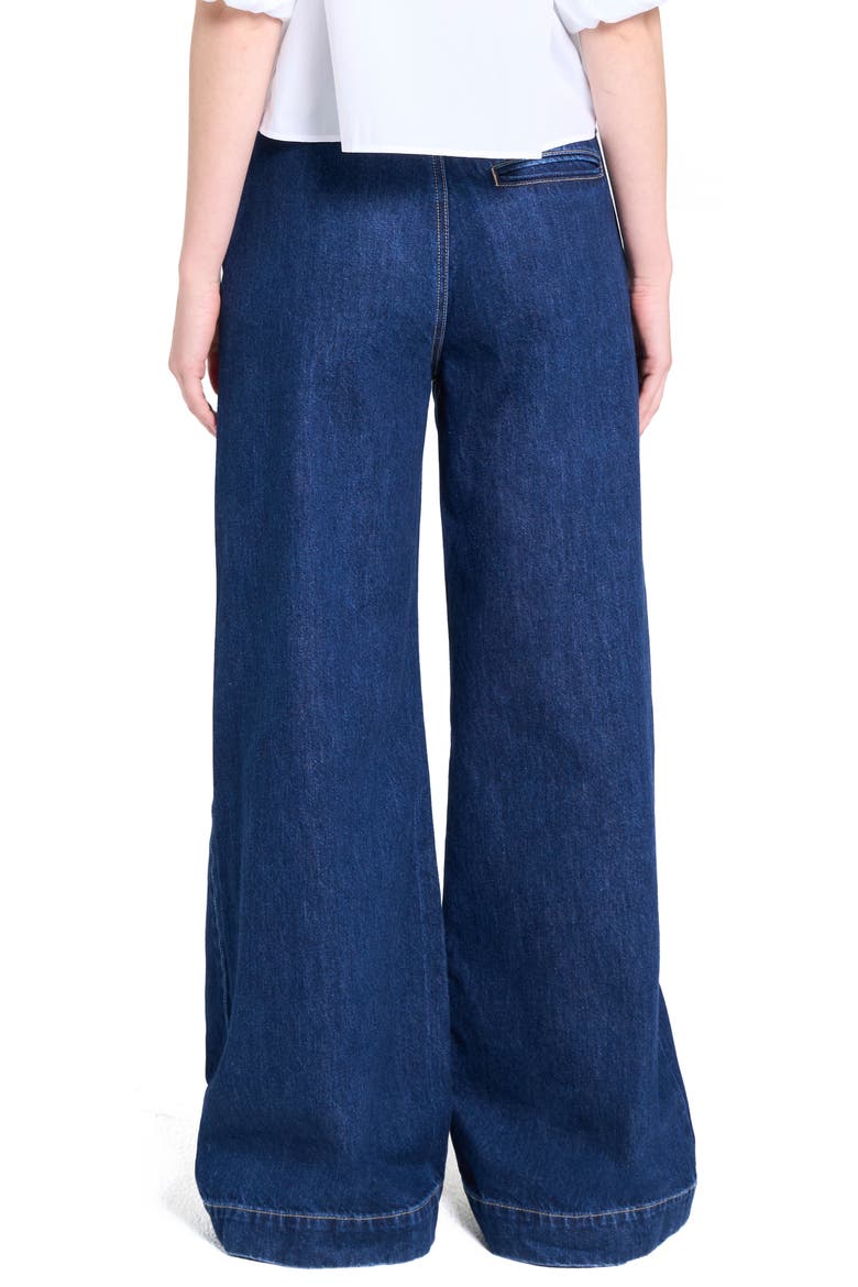 McDougal Wide Leg Jeans, Alternate, color, DARK STONE