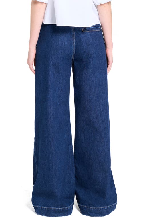 Twp Mcdougal Wide Leg Jeans In Blue