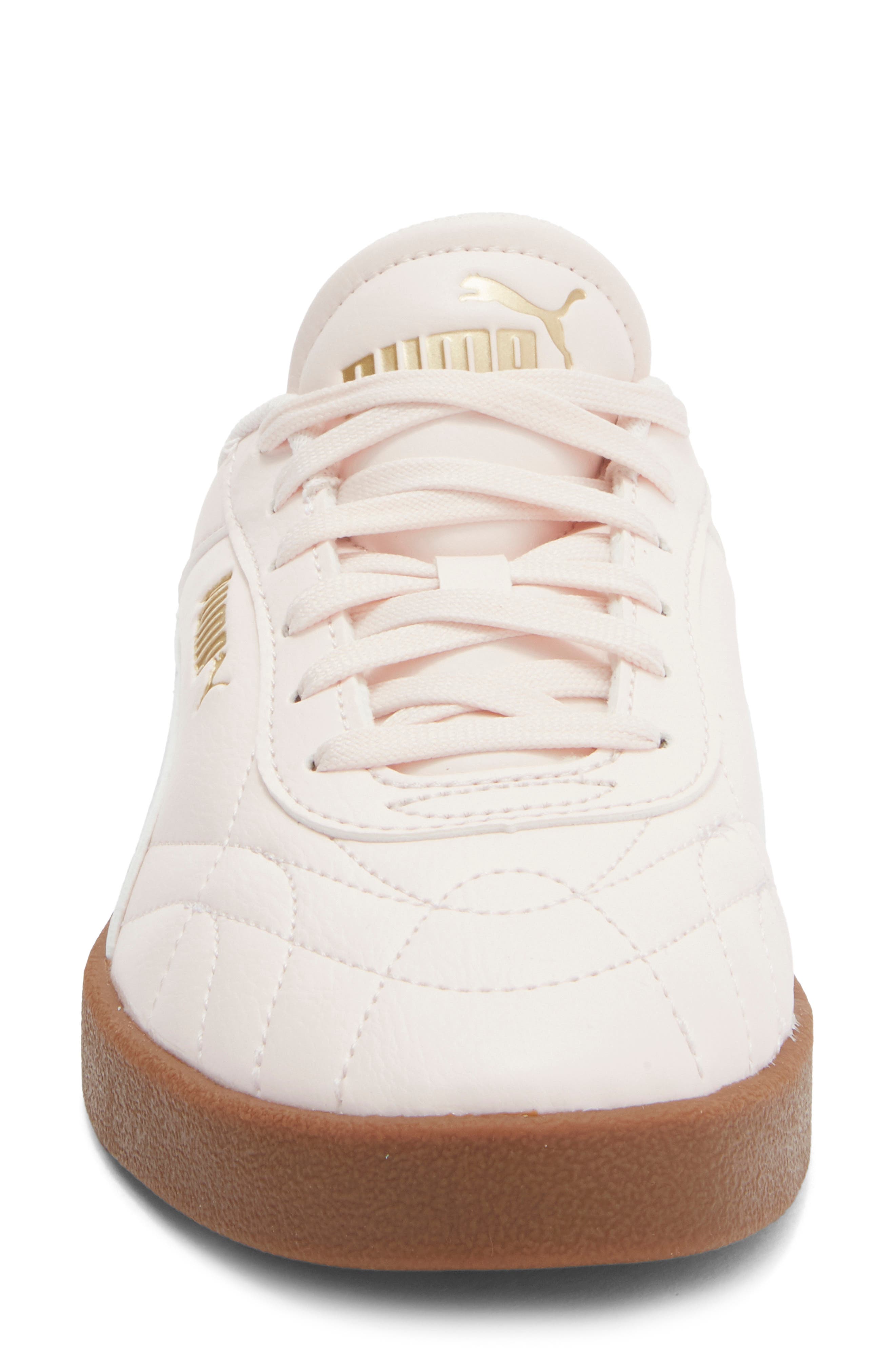 PUMA Club II Indoor Sneaker, Alternate, color, Jasmine Flower/ Puma White