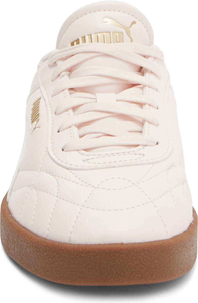 PUMA Club II Indoor Sneaker, Alternate, color, Jasmine Flower/ Puma White