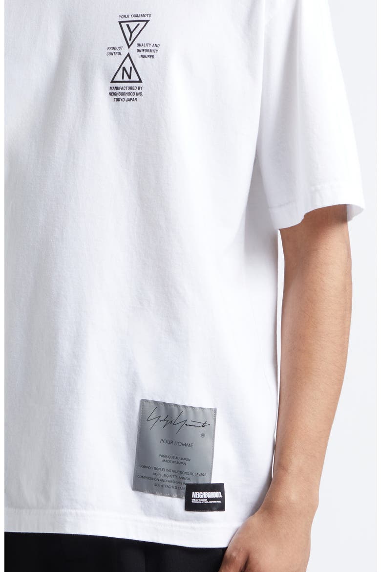 x NEIGHBORHOOD Short Sleeve Logo Graphic T-Shirt, Alternate, color, GREY