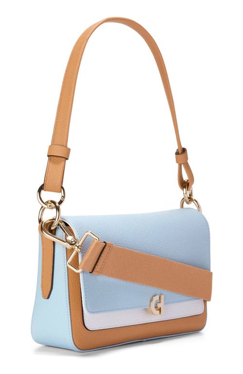 Cole Haan Mini Shoulder Bag In Skyway/optic White/biscuit