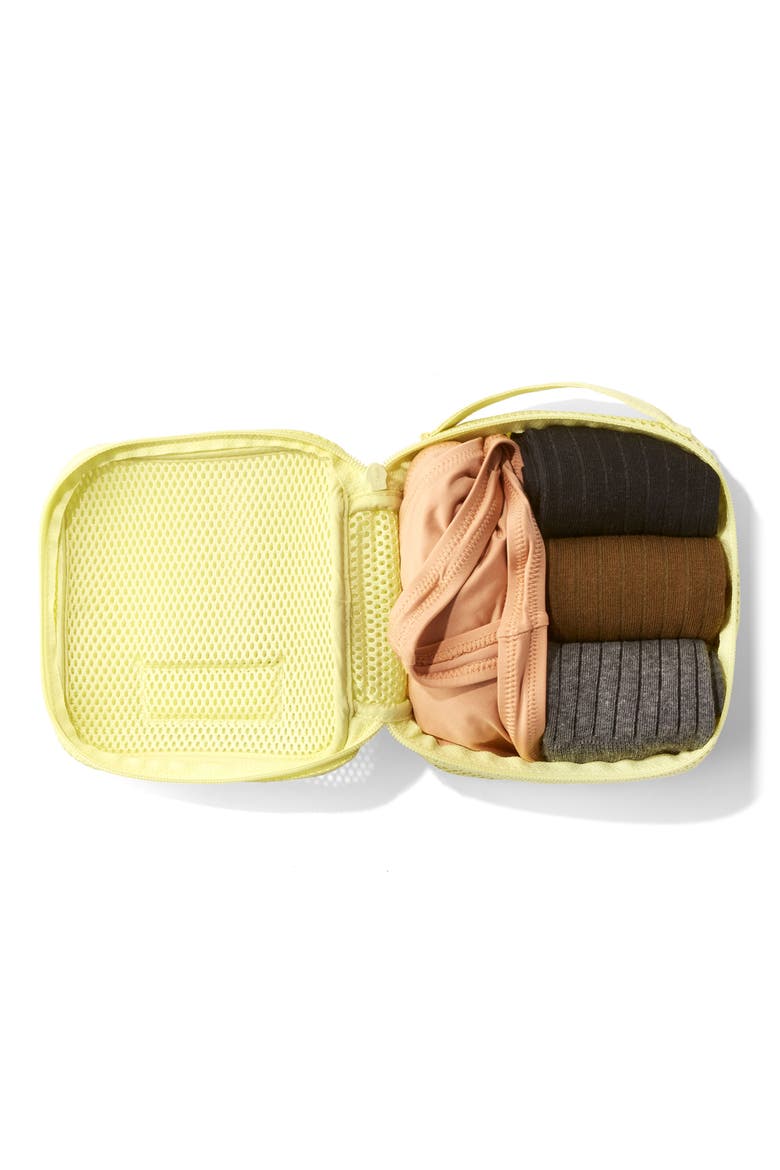 Small Roma Packing Cube, Alternate, color, CITRINE