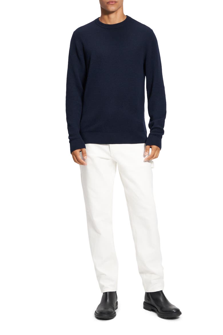 Maden T.Novo Crewneck Wool Sweater, Alternate, color, BALTIC