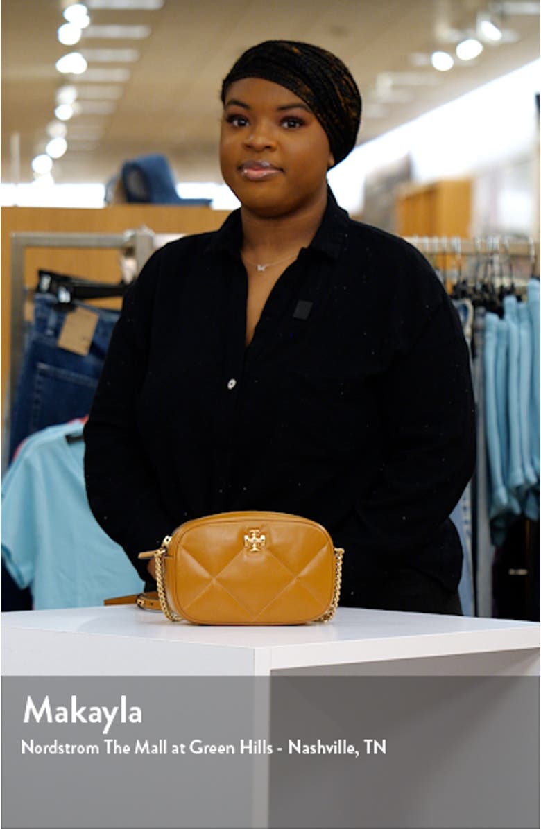 Kira Diamond Quilted Leather Camera Bag, sales video thumbnail