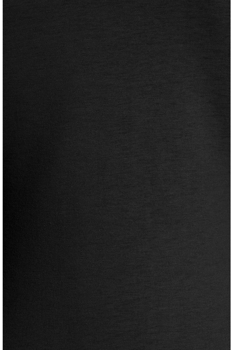 Off the Shoulder Dress, Alternate, color, BLACK