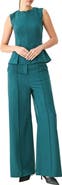 FREEMARKET Wide Leg Pintuck Trousers
