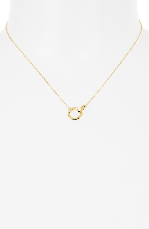 Argento Vivo Ti Amo Interlock Heart Necklace