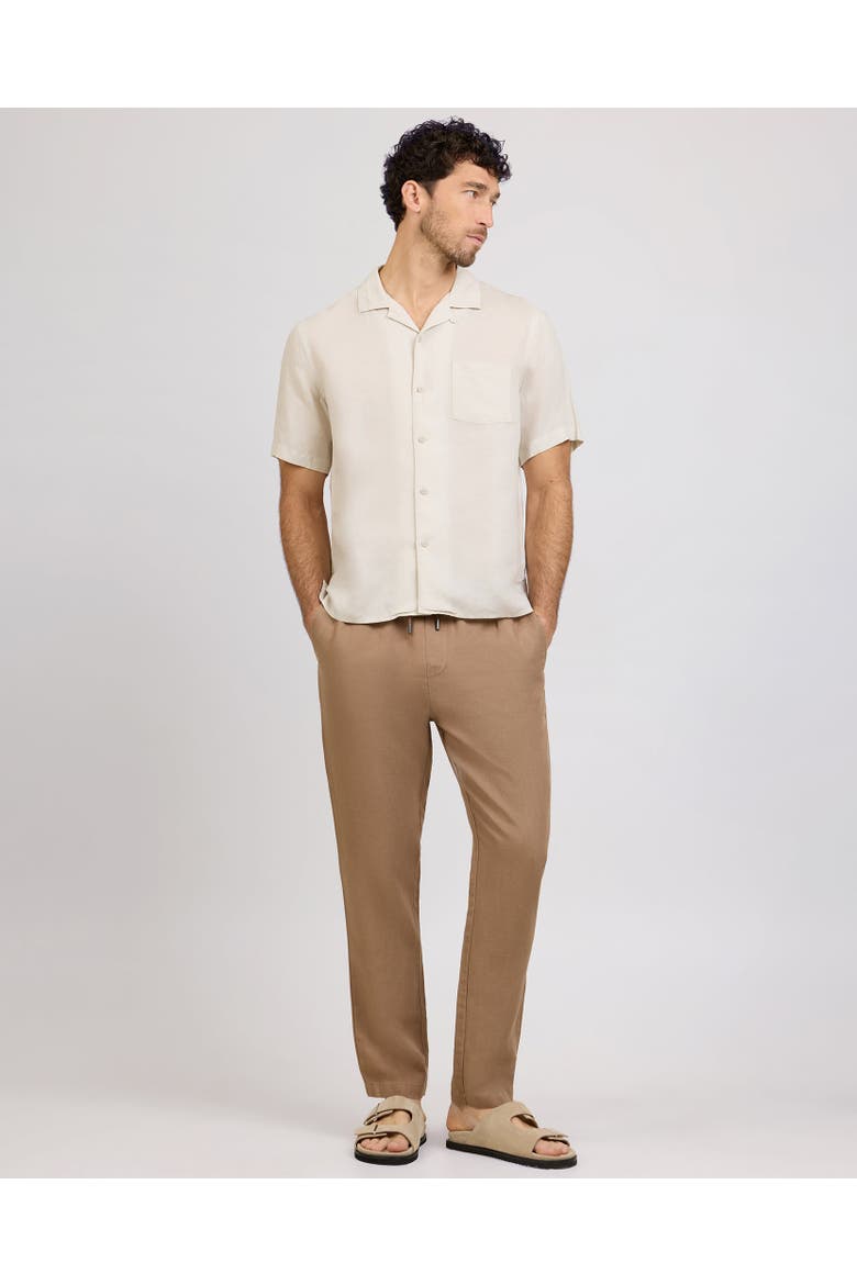 Air Linen Pull-on Pant, Alternate, color, SANDLEWOOD