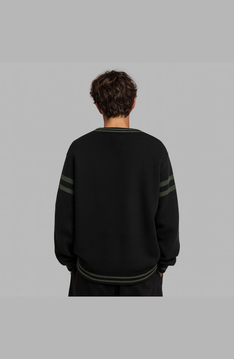 Blvck Harry Potter x Blvck Slytherin Cardigan, Alternate, color, Black/Green