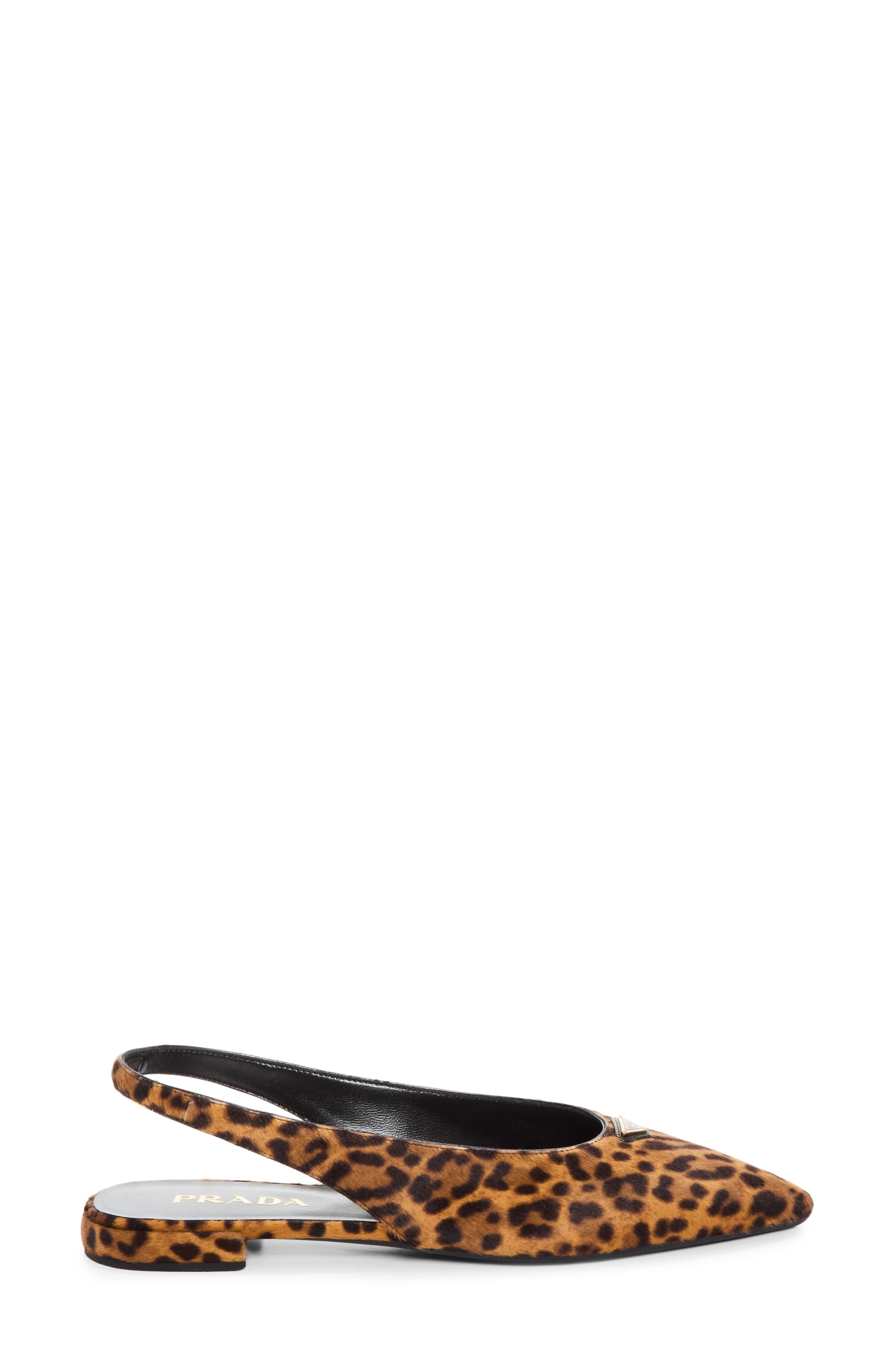 Genuine Calf Hair Slingback Flat, Alternate, color, MIELE