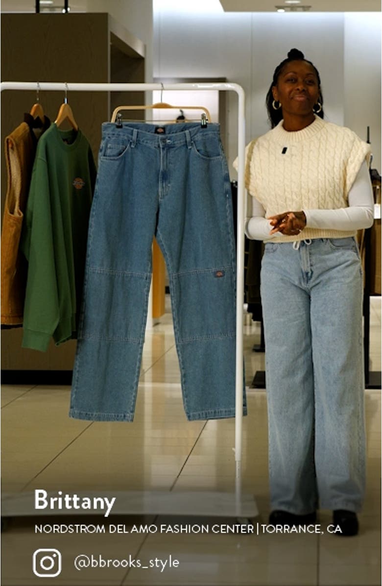 Paneled Loose Fit Jeans, sales video thumbnail