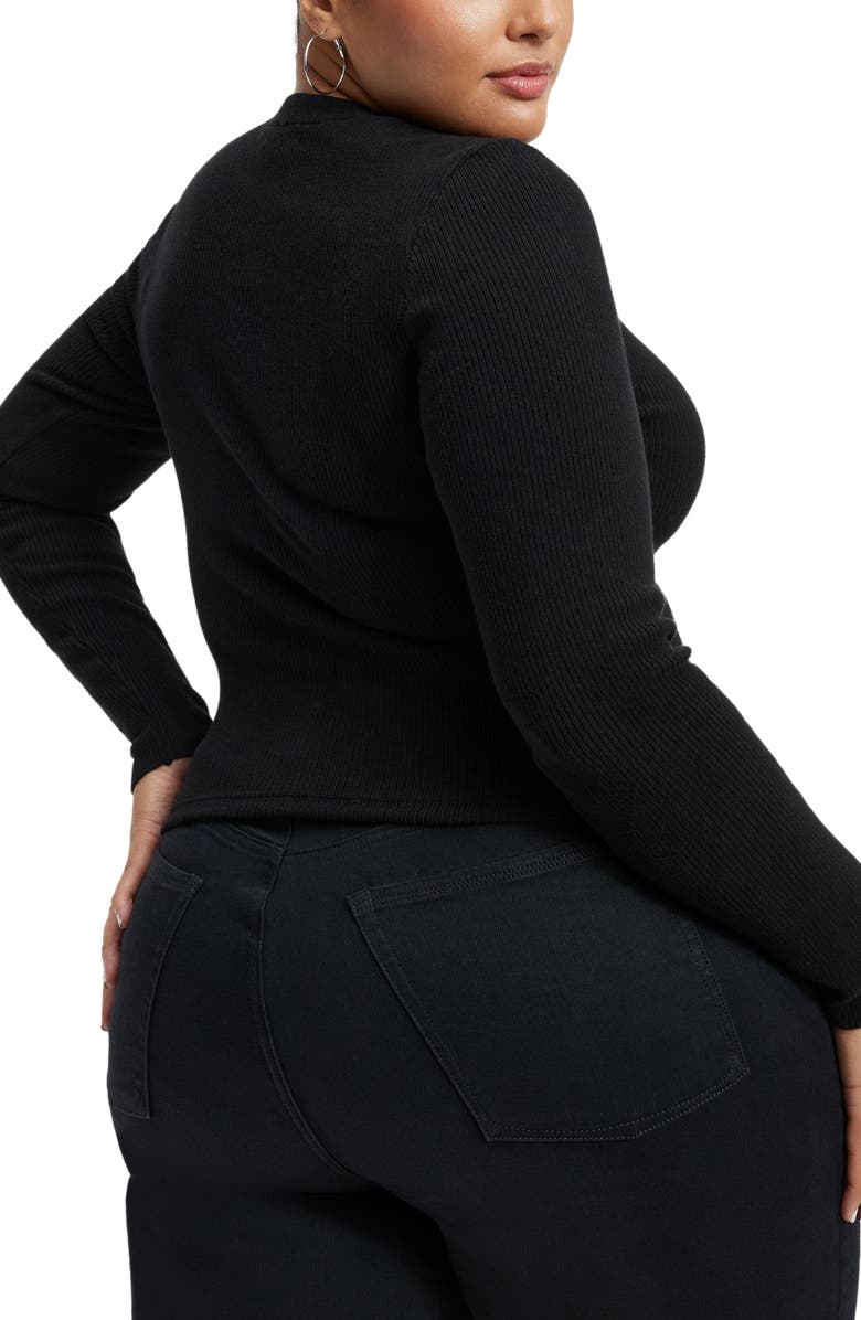 Good American Cutout Rib Top, Alternate, color,