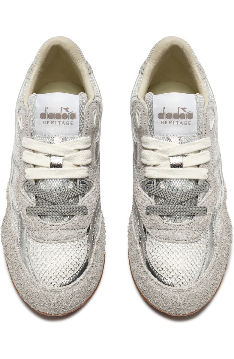 Diadora Equipe Revenge Iride Sneaker, Alternate, color, Silver Metalized