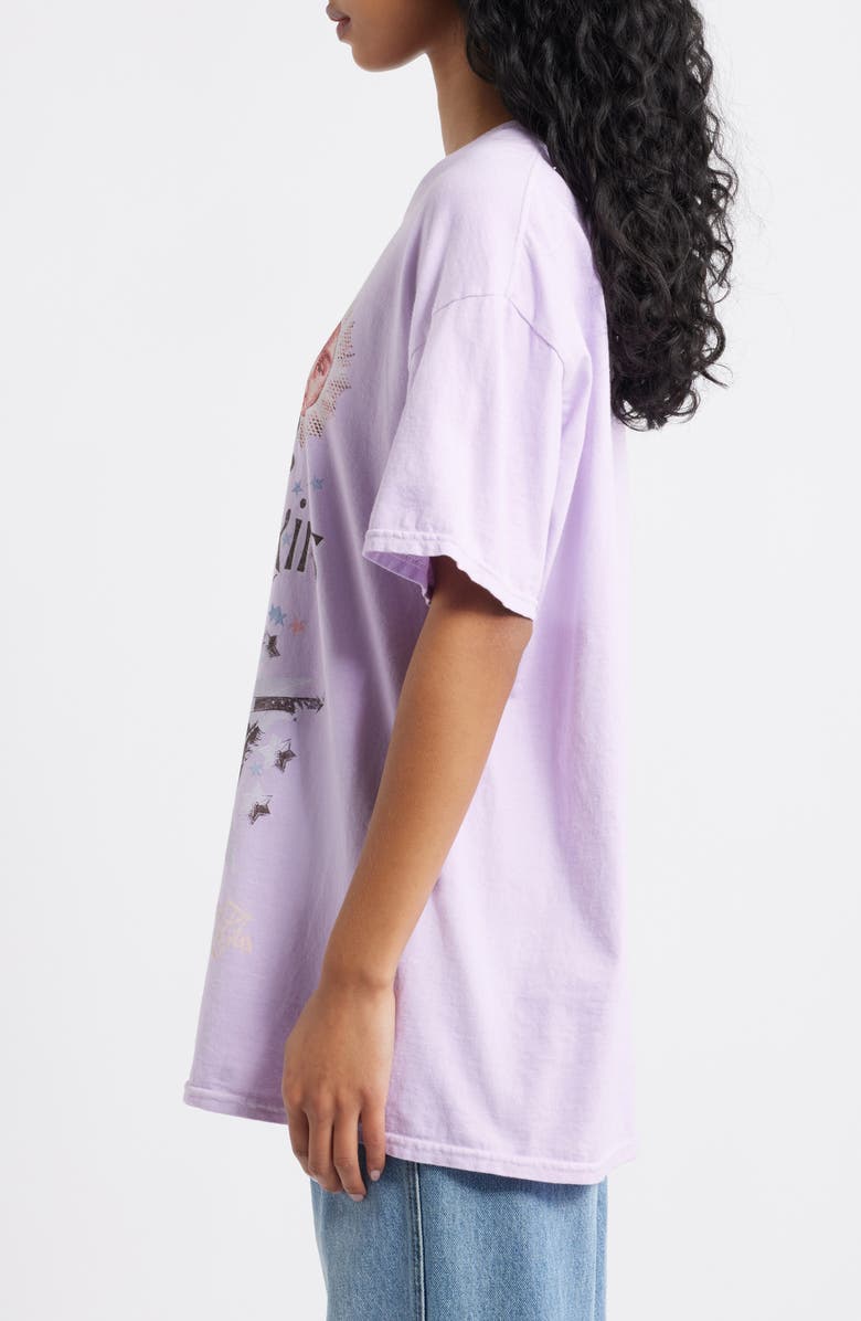 Merch Traffic The Smashing Pumpkins Graphic T-Shirt, Alternate, color, Lavendar