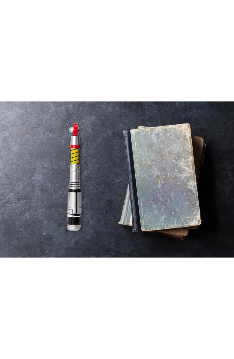 Toynk Doctor Who 3rd Doctor Sonic Screwdriver, Alternate, color, Silver