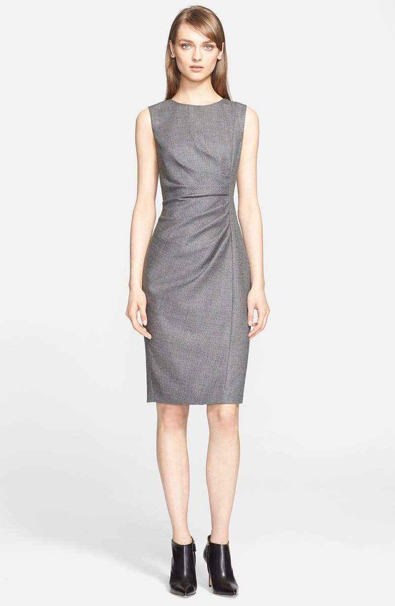 Max Mara 'Terry' Wool Blend Sheath Dress, Main, color, 