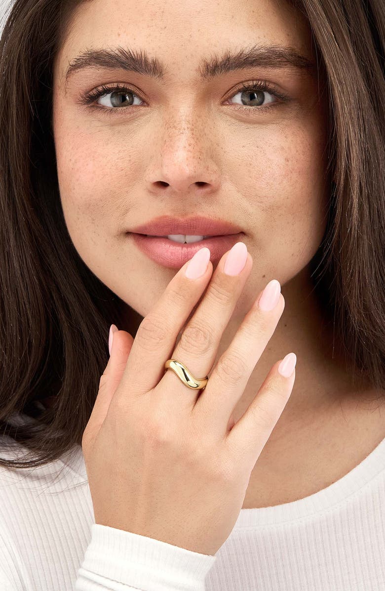 HAWLEY ST 14K Gold Swirl Band Ring, Alternate, color, 