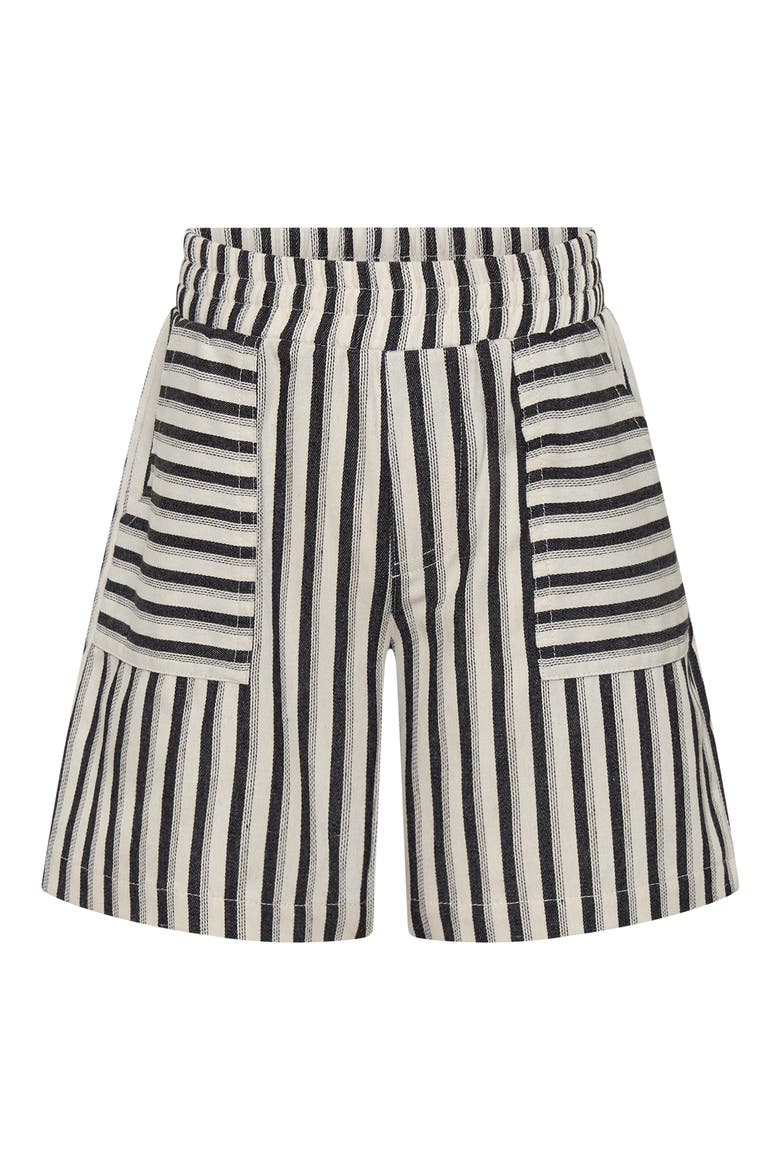 Kids' Relaxed Striped Shorts, Main, color, IVORY MULTI