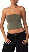 EDIKTED Tao Open Back Tube Top