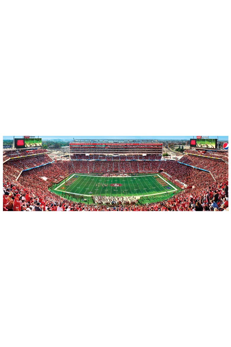 San Francisco 49ers 1000pc Pano Puzzle, Alternate, color, Multicolor