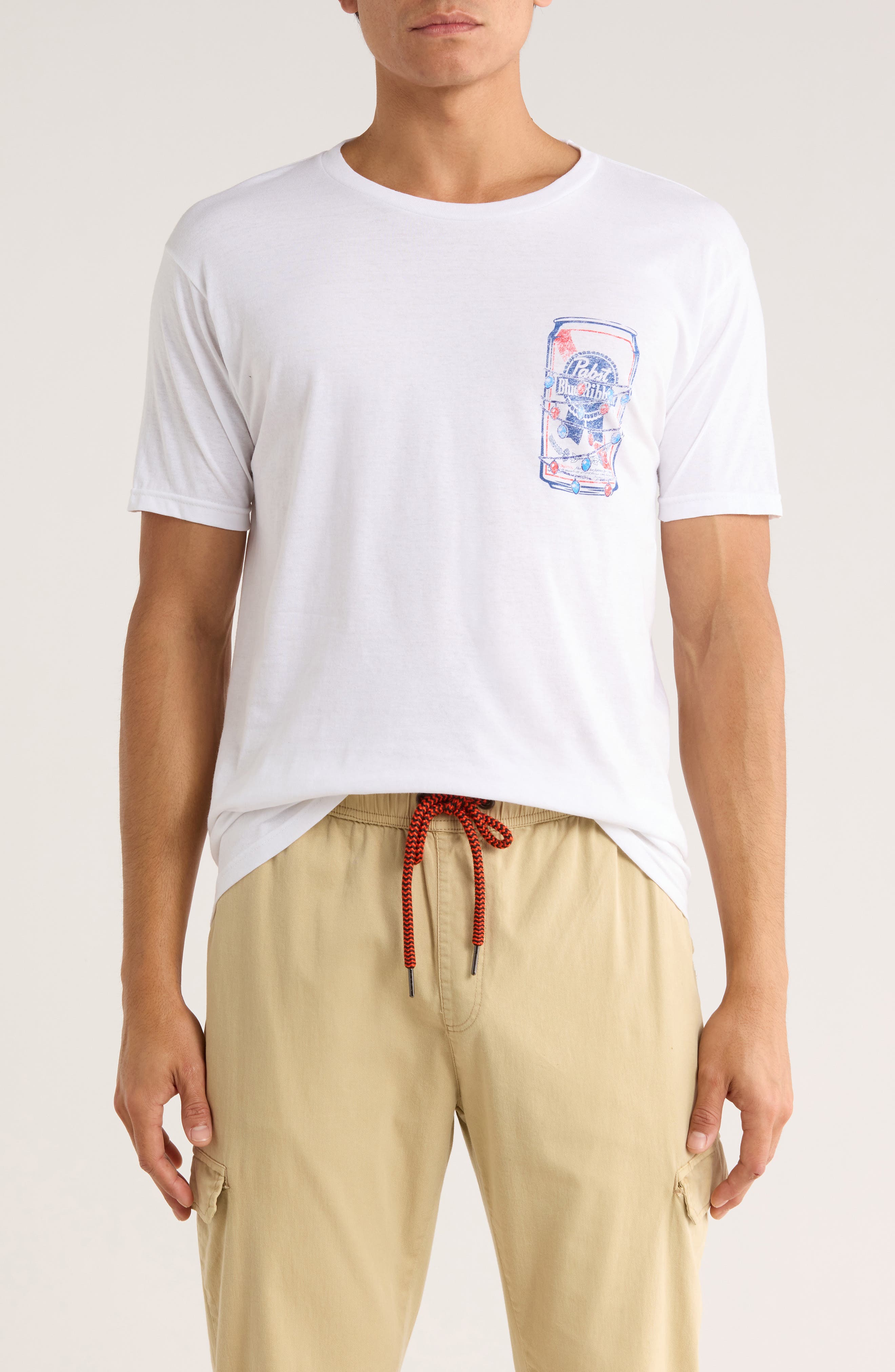 The Forecast Agency Pabst Holiday Cotton Graphic T-Shirt
