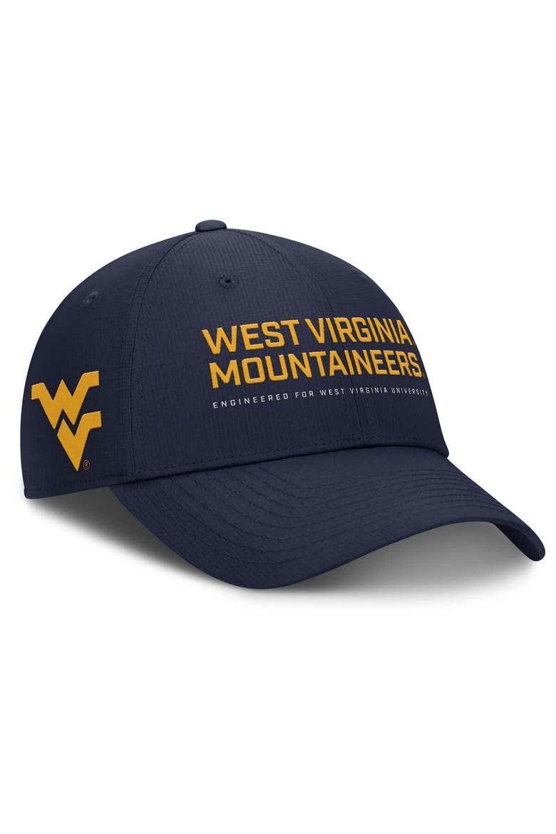 Men's Nike Navy West Virginia Mountaineers 2025 On-Field Gameday Club Adjustable Hat, Alternate, color, Navy