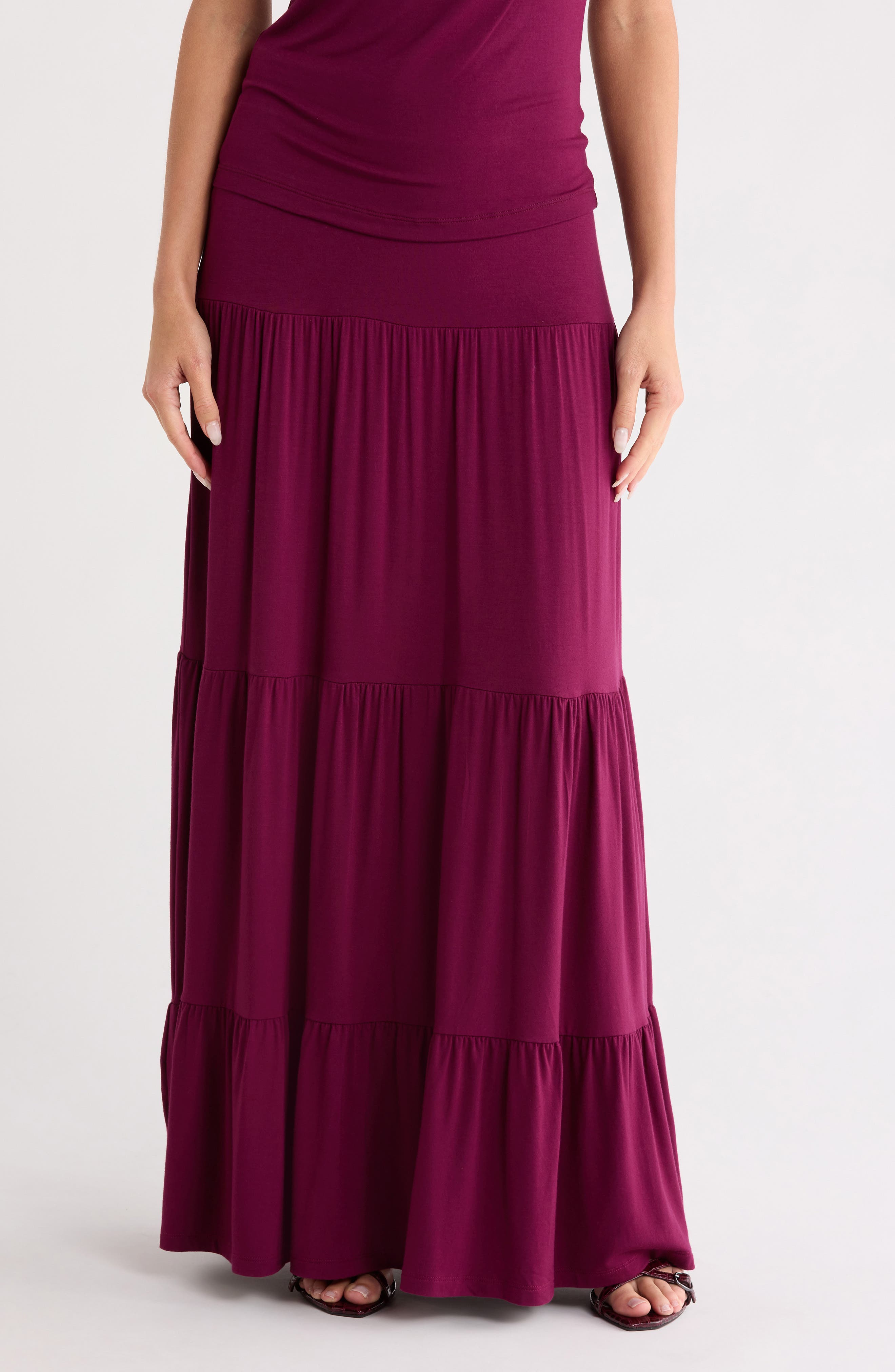 selected BURGUNDY