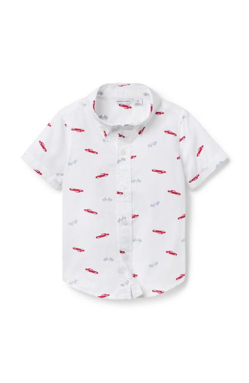 Janie And Jack The Poplin Shirt In Multi