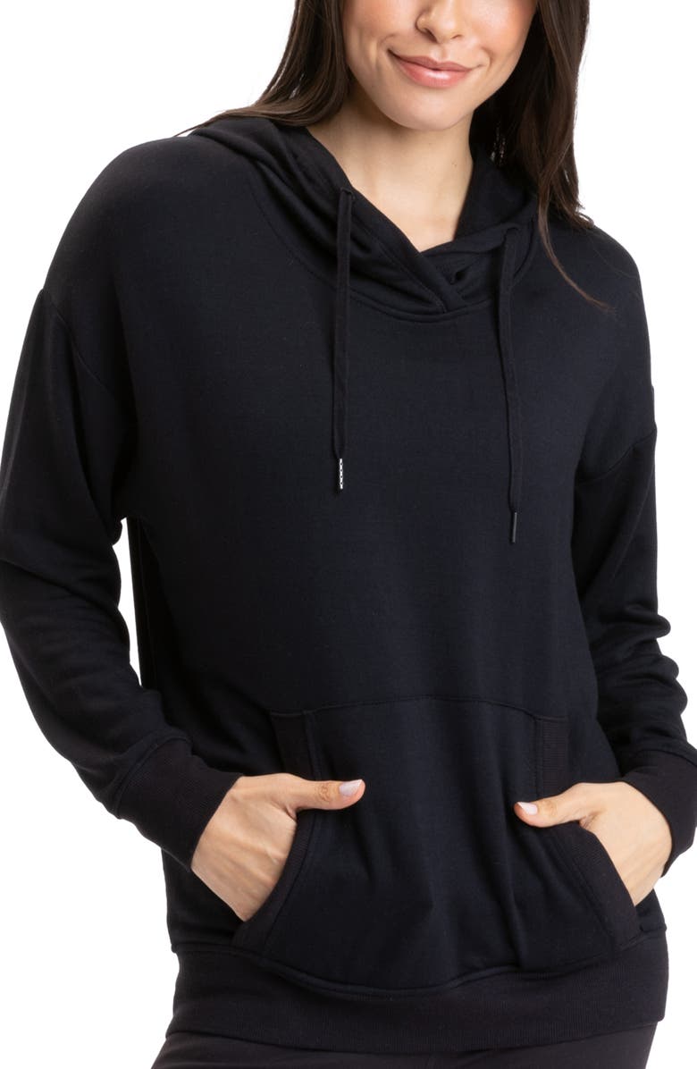 Threads 4 Thought Madge Feather Fleece Hoodie, Main, color, 