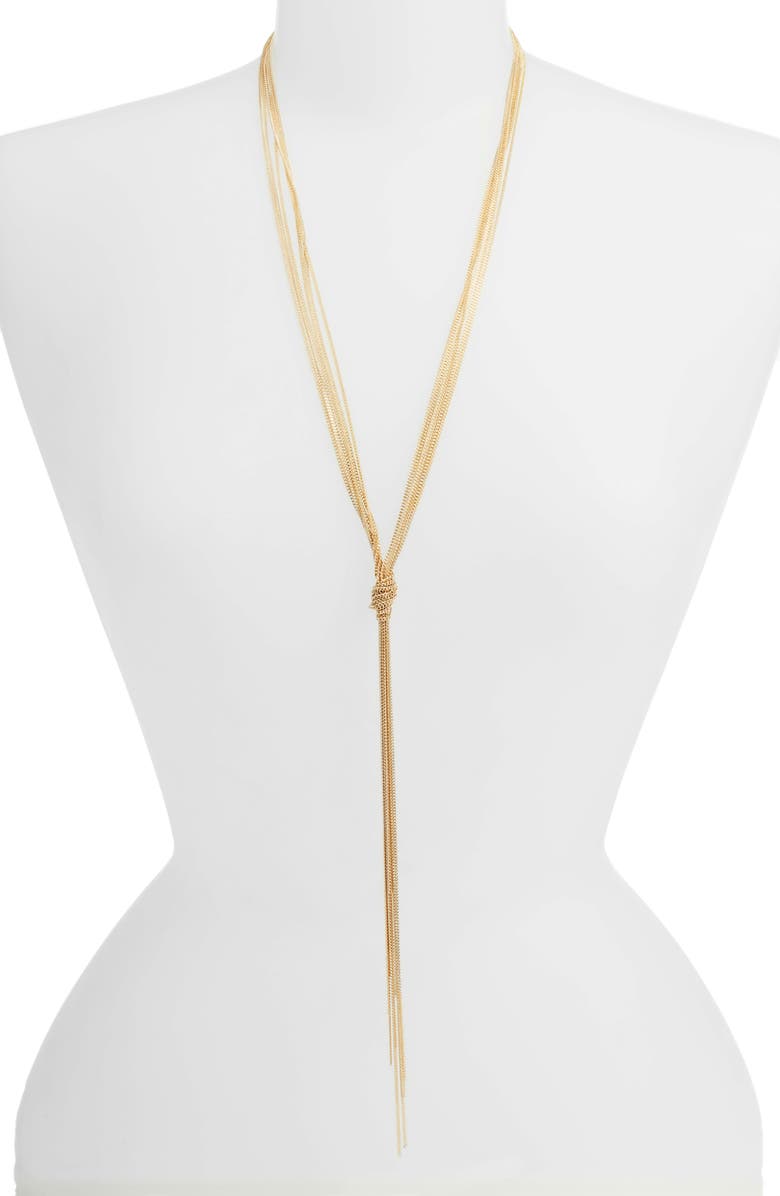 Tasha Painted Chain Y-Necklace, Main, color, 