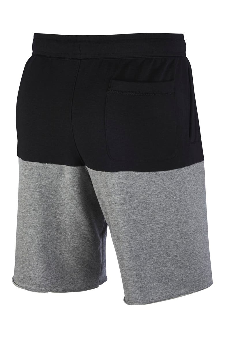 Sportswear Alumni Shorts, Alternate, color, BLACK/ CARBON HEATHER/ WHITE