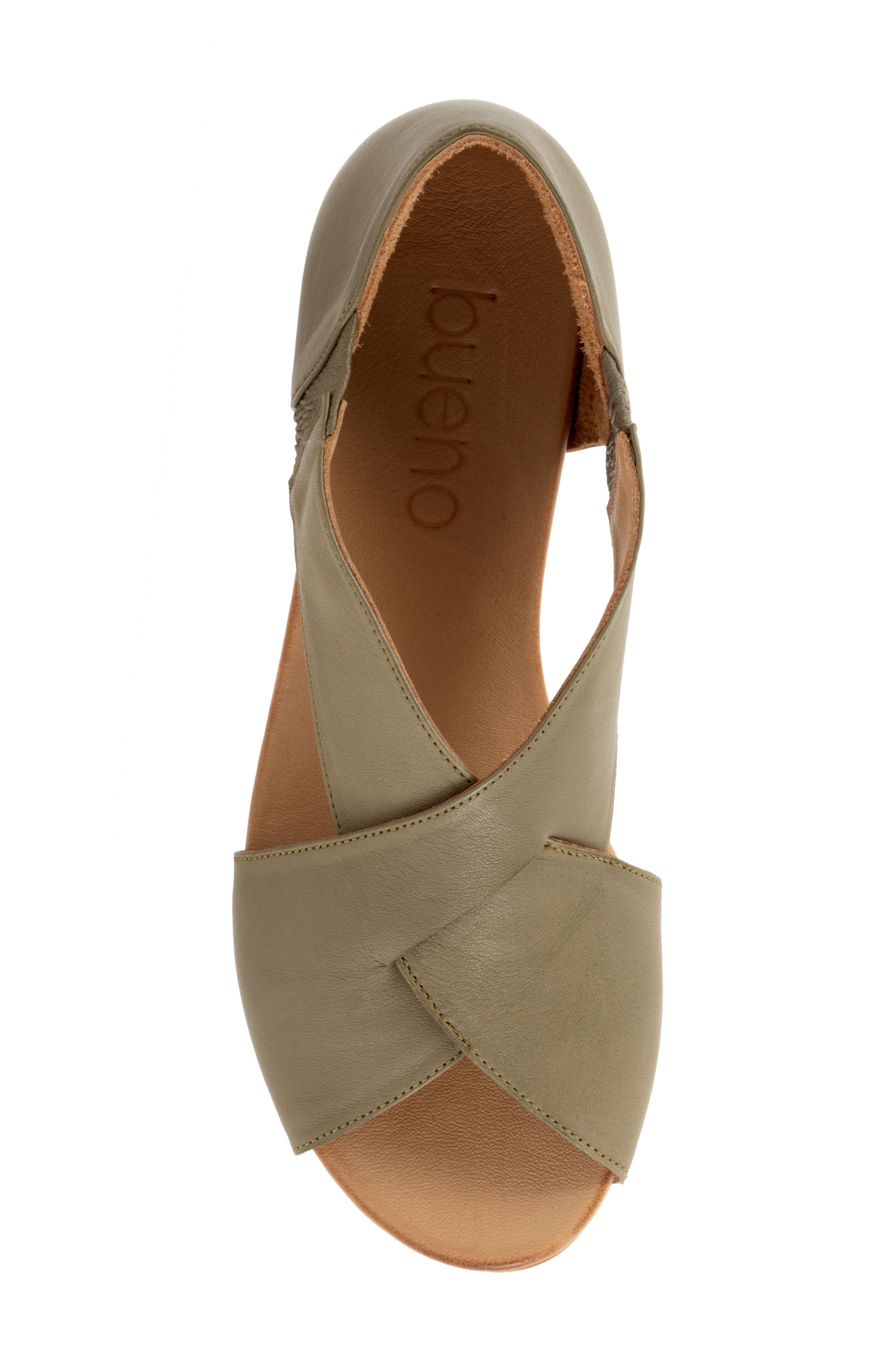 Bueno Kori Sandal, Alternate, color, Sage