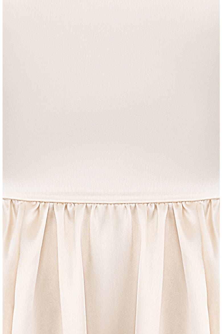 Shayla Satin Midi Cocktail Dress, Alternate, color, VINTAGE CREAM