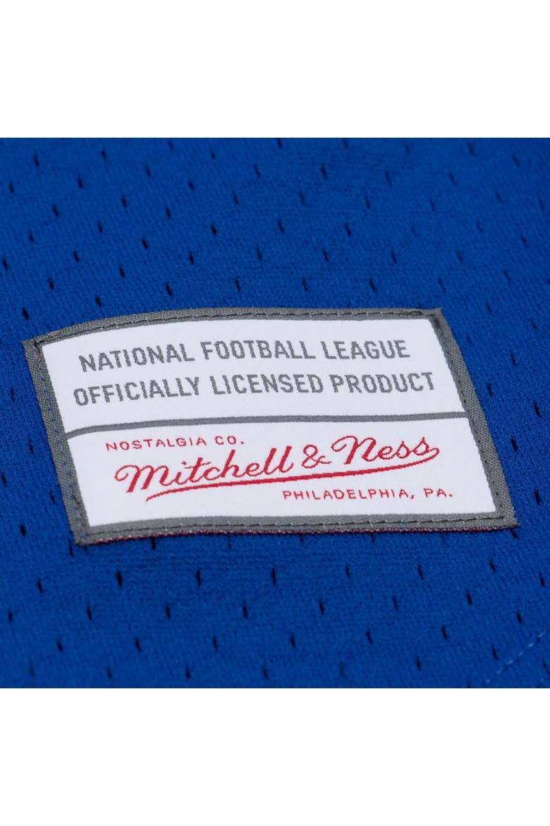 Men's Mitchell & Ness  Royal New York Giants Head Coach Mesh Full-Button Fashion Jersey, Alternate, color, Royal