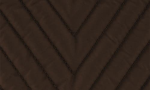 Mytagalongs Jetsetter Quilted Cosmetic Bag In Latte