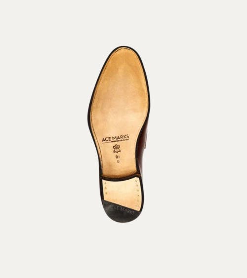 Ace Marks Griffin Cap Toe Oxford In Brown