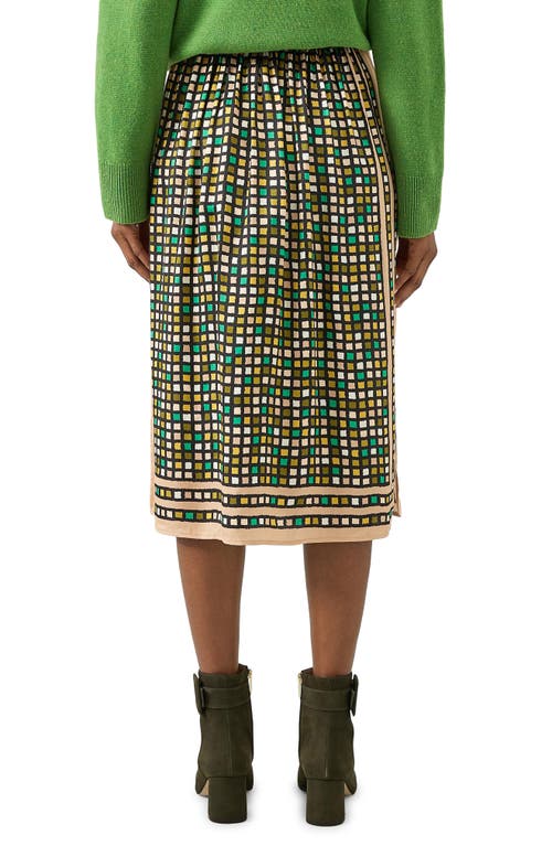 Lk Bennett Ethel A-line Skirt In Multi