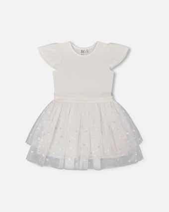Deux Par Deux Bi-Material Dress - Jester Glittering Red Plaid Deux Par Deux Bi-Material Dress - Jester Glittering Red Plaid