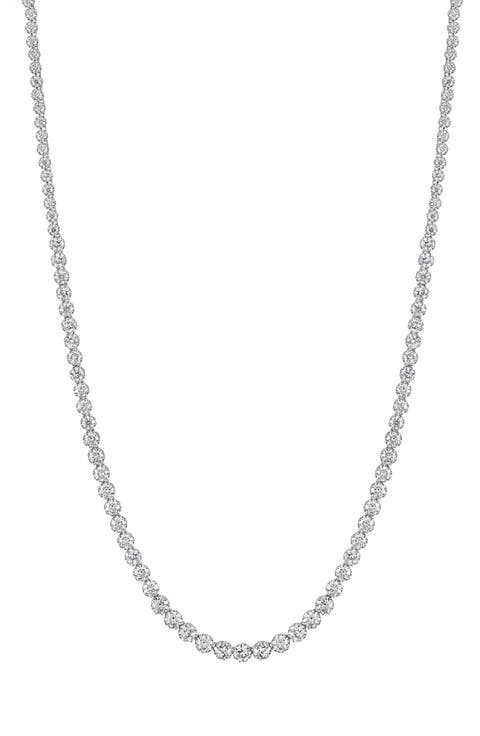 Moissanite Tennis Necklace