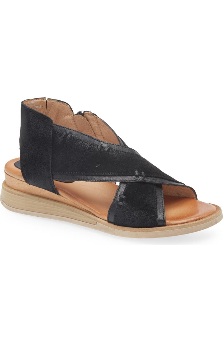 Miz Mooz Claudio Wedge Sandal, Main, color,