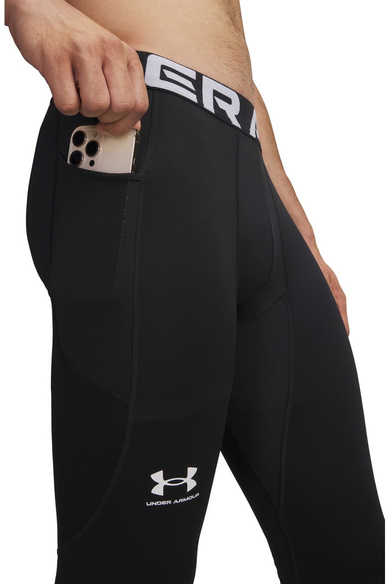 ColdGear® Performance Leggings, Alternate, color, 001 BLACK