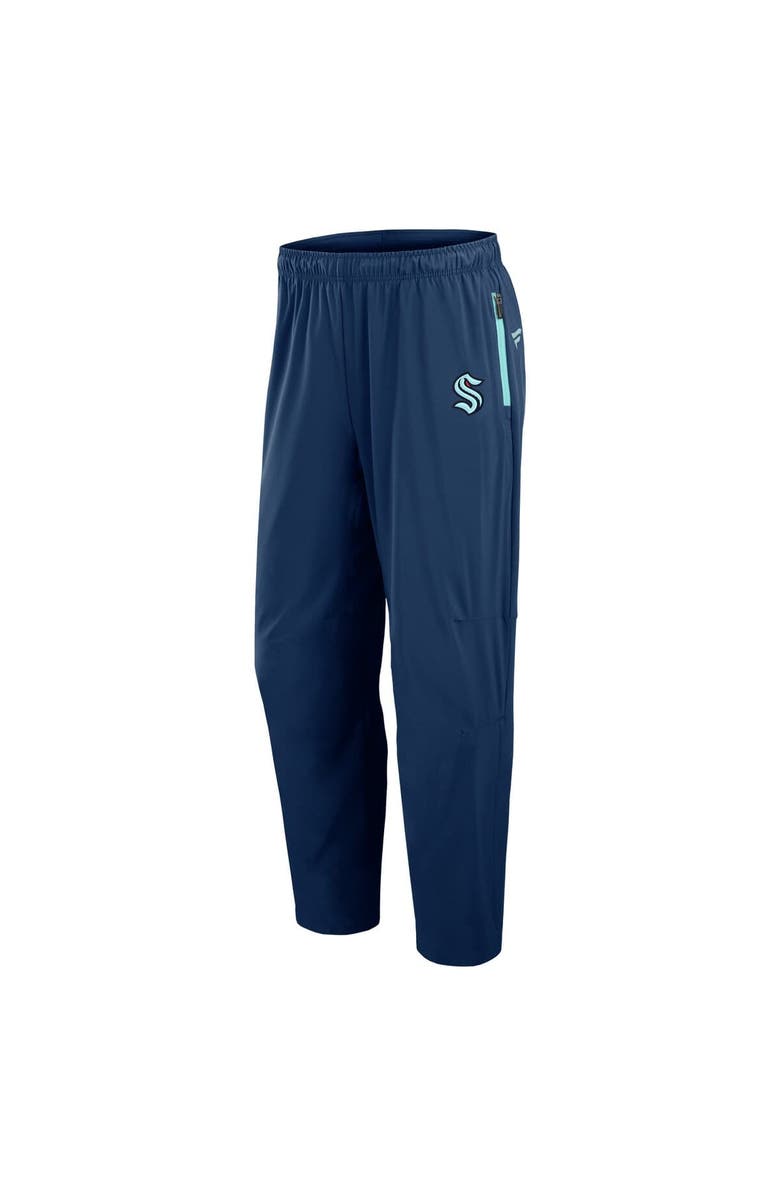 FANATICS Men's Fanatics Deep Sea Blue Seattle Kraken Authentic Pro Rink Pants, Alternate, color, Navy